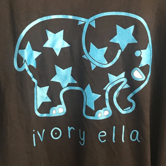 New Ivory Ella long sleeve black tee❤️ - Picture 7 of 8